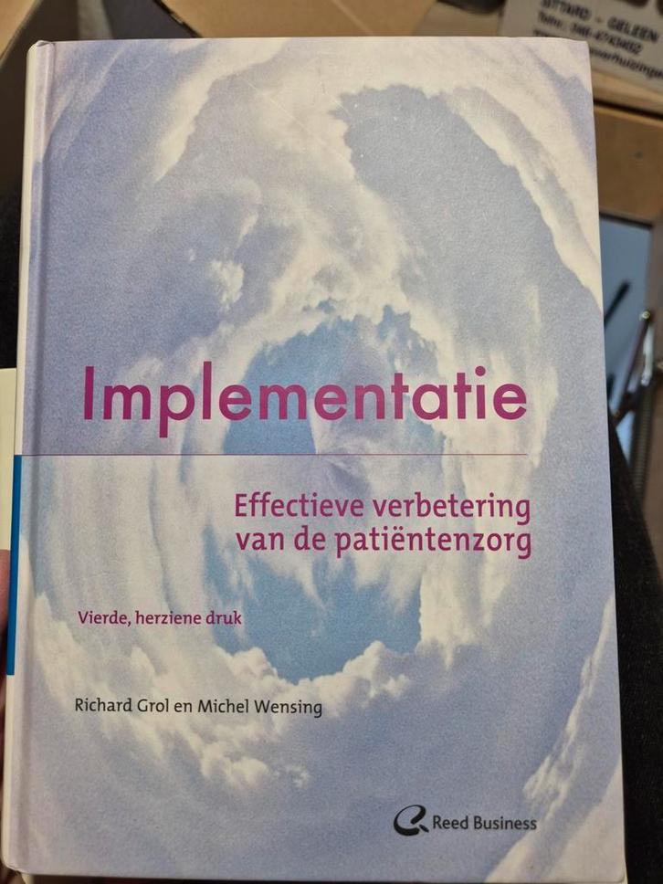 Michel Wensing - Implementatie, Boeken, Wetenschap, Zo goed als nieuw, Sociale wetenschap, Ophalen of Verzenden