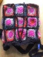 Wollen patchwork schoudertasje Claesen’s, Ophalen of Verzenden, Gebruikt, Roze, Schoudertasje