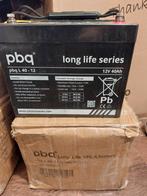 2x Nieuwe PBQ LL 12V 40Ah Accu's - Long Life Serie, Audio, Tv en Foto, Accu's en Batterijen, Ophalen, Nieuw
