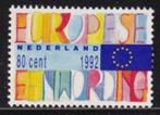 2740 - Nederland nvph 1536 postfris , Europeese eenwording, Verzenden, Na 1940, Postfris