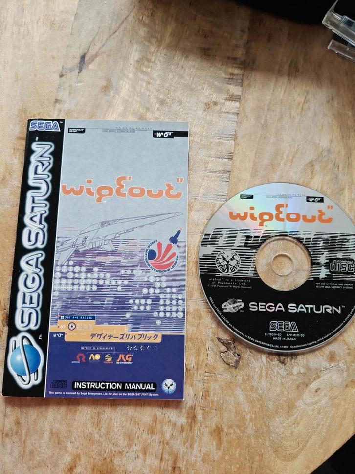 Wipeout Sega Saturn, Spelcomputers en Games, Games | Sega, Zo goed als nieuw, Mega Drive, 1 speler, Vanaf 3 jaar, Ophalen of Verzenden