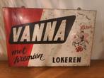 Bord Vanna Lokeren 1954, Ophalen of Verzenden, Zo goed als nieuw, Reclamebord
