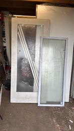 Meranti buitendeur met dubbelgls 88x201.5 cm bw 27 cm nr 097, Doe-het-zelf en Verbouw, Ophalen, 80 tot 100 cm, Nieuw, Buitendeur
