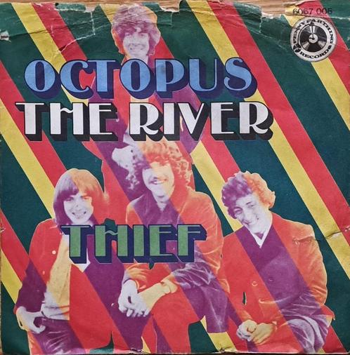 Octopus – The River / Thief  ( Orig 1970 Pop 45T ), Cd's en Dvd's, Vinyl | Pop, Gebruikt, 1960 tot 1980, Overige formaten, Verzenden