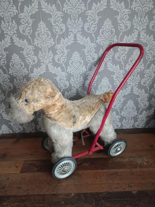 Kinder Loopwagen / Zeehond/ Jaren 60/70 / Oud Speelgoed, Antiek en Kunst, Antiek | Speelgoed, Verzenden