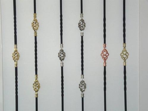 div trapspijlen goud/zilver/koper korf sierspijl hek leuning, Huis en Inrichting, Woonaccessoires | Overige, Nieuw, Ophalen of Verzenden