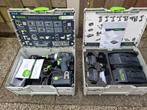 Festool TPC 18/4 Quadrive + TCL 6 Duo 5.2Ah, Doe-het-zelf en Verbouw, Gereedschap | Boormachines, Ophalen of Verzenden, Gebruikt