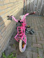 Meisjes fiets 12 inch, Ophalen, Zijwieltjes, Gebruikt, Loekie