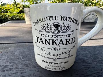 Charlotte Watson’s koffiemokken beschikbaar voor biedingen