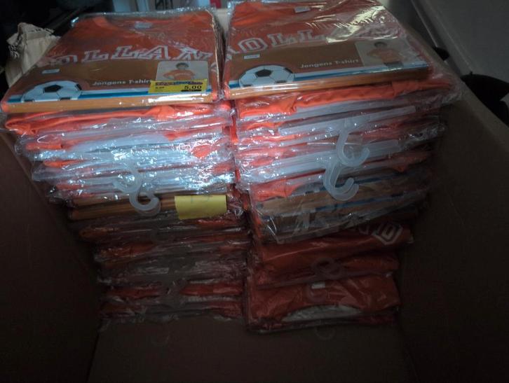 Partij Oranje Jongens T-shirts / 65 cent per shirt, Kinderen en Baby's, Kinderkleding | Overige, Zo goed als nieuw, Jongen, Ophalen of Verzenden