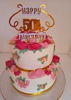 Handgemaakte cupcakes en taart., Ophalen of Verzenden, Nieuw, Taarten, Versiering