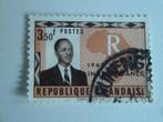 Rwanda postzegel 3,50 Franc 1962., Verzenden, Overige landen, Gestempeld