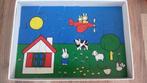 Nijntje puzzel, Ophalen, 10 tot 50 stukjes, Zo goed als nieuw, 4 tot 6 jaar
