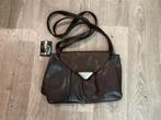 Luxe lederen handtas, Renato Angi, Ophalen of Verzenden, Zo goed als nieuw, Bruin, Handtas