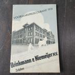 Brinkmann & Niemeijer prijscourant 1936, Ophalen of Verzenden, Gelezen