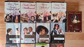 DVD's w.o. Barbara Cartland, BBC kostuumdrama's, Sissy beschikbaar voor biedingen