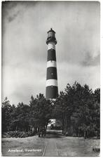 Ameland, Vuurtoren, Verzenden, 1960 tot 1980, Gelopen, Waddeneilanden