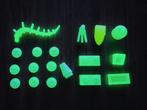 Lego onderdelen glow in the dark stenen, Ophalen of Verzenden, Zo goed als nieuw, Losse stenen, Lego