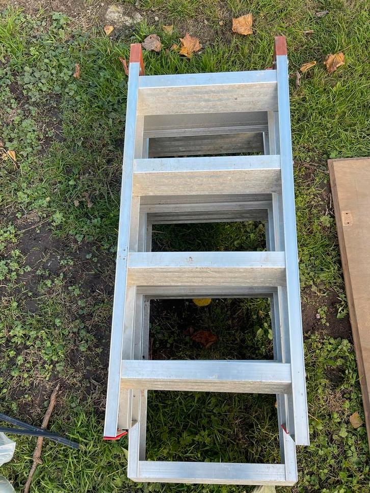 Vlizotrap - Goed werkend, zonder afwerkplanken, Doe-het-zelf en Verbouw, Ladders en Trappen, Gebruikt, Trap, 2 tot 4 meter, Opvouwbaar of Inschuifbaar