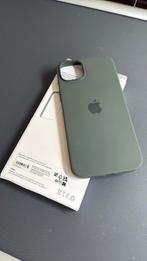 Apple iPhone 14 Plus Silicone Case Olive, Apple, IPhone 14 Plus, Nieuw, Hoesje of Tasje
