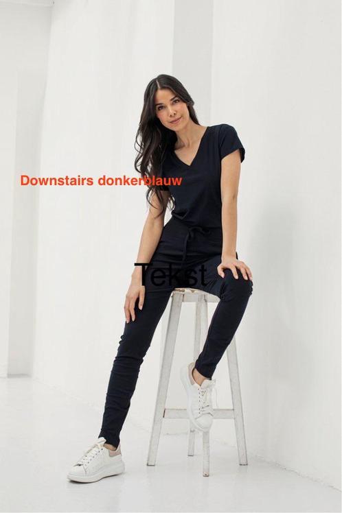 Studio Anneloes Downstairs donkerblauw XXL, Kleding | Dames, Broeken en Pantalons, Zo goed als nieuw, Maat 46/48 (XL) of groter