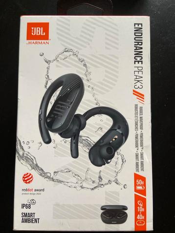 JBL Endurance Peak 3 Oordopjes - Nieuw! beschikbaar voor biedingen