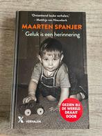 Maarten Spanjer - Geluk is een herinnering, Boeken, Ophalen of Verzenden, Zo goed als nieuw, Maarten Spanjer