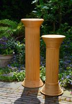 2 Vintage Bamboe Zuilen, Ophalen, Gebruikt