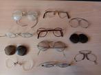 Verzameling antieke brillen knijpbril pince-nez neusbril, Ophalen of Verzenden