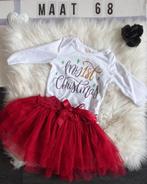 Kerst setje maat 68 rok+romper +haarband, Ophalen of Verzenden, Zo goed als nieuw, Meisje, Setje