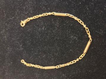 14 k gouden monte carlo armband 9,8 gram beschikbaar voor biedingen