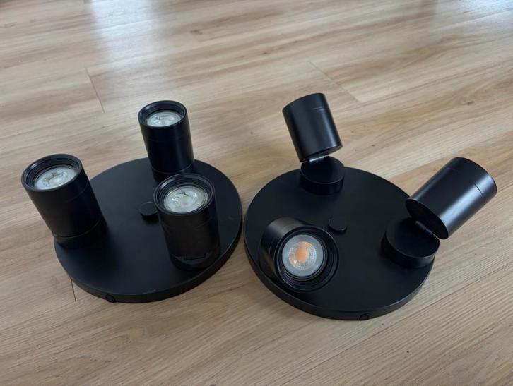 Ikea nymane plafondspot met 3 spots ceiling lap with 3 spots, Huis en Inrichting, Lampen | Spots, Zo goed als nieuw, Plafondspot of Wandspot