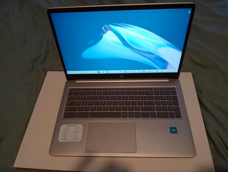 HP Chromebook 15 - Zo goed als nieuw!, Computers en Software, Chromebooks, Zo goed als nieuw, 15 inch, 4 GB of minder, 32 GB of minder