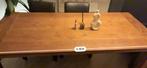 Eettafel + 6 stoelen, Huis en Inrichting, Ophalen, 200 cm of meer, 50 tot 100 cm, Zo goed als nieuw