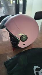Roze dameshelm maat L, Fietsen en Brommers, Brommerhelmen, Ophalen of Verzenden, Zo goed als nieuw, Large, Vinz Helmets