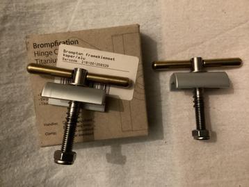 Titanium delen voor de Brompton  beschikbaar voor biedingen
