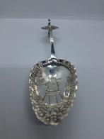 Zilveren roomlepel, Hollands tafereel, ca 1880, Antiek en Kunst, Ophalen of Verzenden, Zilver