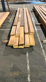 Hardhouten plank 28x140mm 10 stuks 450 cm, 7 stuks 400 cm, Ophalen, Nieuw, 250 cm of meer, Planken