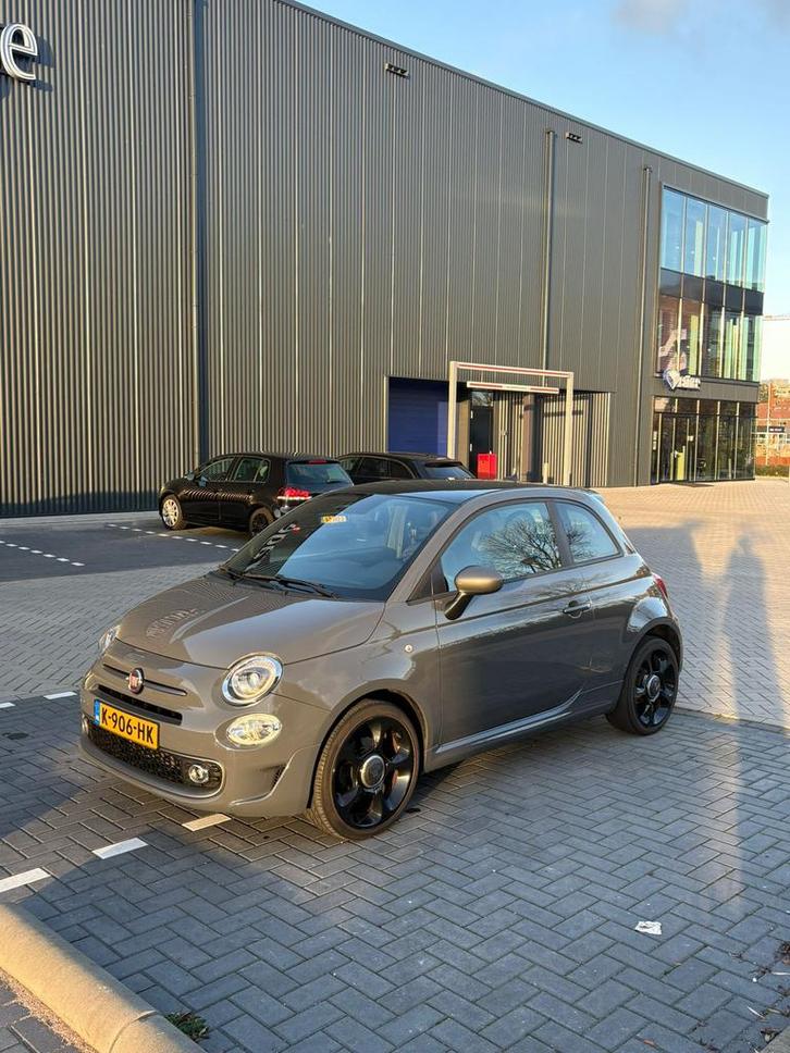 Fiat 500 1.2 2019 Grijs, Auto's, Fiat, Particulier, ABS, Airbags, Airconditioning, Apple Carplay, Bluetooth, Boordcomputer, Centrale vergrendeling