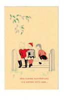 Serie ansichtkaarten Kinderliedjes, Ophalen of Verzenden, 1940 tot 1960, Ongelopen, Kinderen