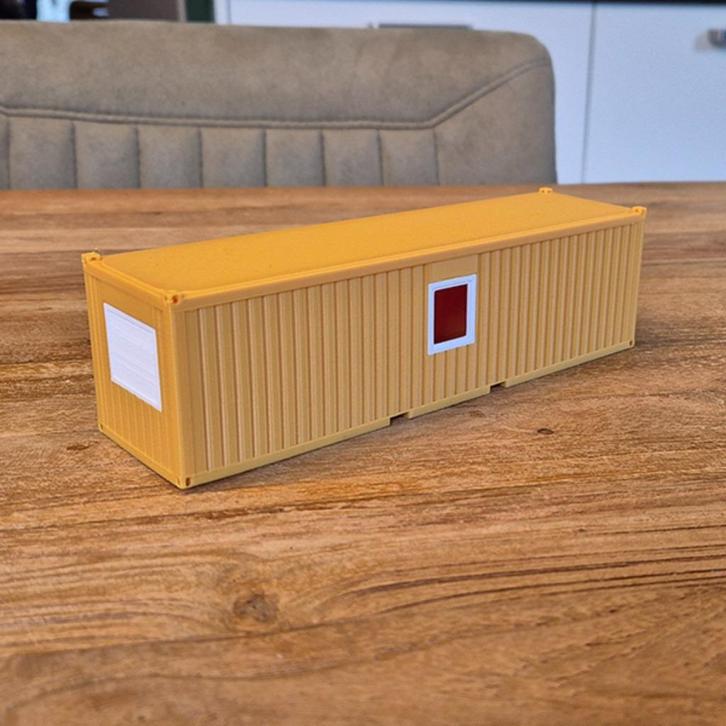 Cabin Container 30ft – 1-50, Hobby en Vrije tijd, Modelauto's | 1:50, Nieuw, Bus of Vrachtwagen, Overige merken, Ophalen of Verzenden