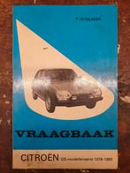 Vraagbaak Citroën GS 1978-1980, Auto diversen, Handleidingen en Instructieboekjes, Ophalen