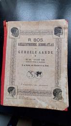Bosatlas uit 1923, Gelezen, Bosatlas, Ophalen of Verzenden, Bos