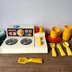 Vintage Fisher Price 919 Kitchen Set, Keukentje Compleet, Kinderen en Baby's, Speelgoed | Fisher-Price, Speelset, Gebruikt, Ophalen of Verzenden