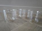 4 x riviera maison koffiekopje van glas dubbelwandig, Ophalen, Zo goed als nieuw, Overige typen