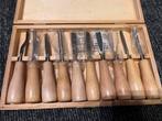 Houtsnijgereedschap Set - 10 Delig, Ophalen of Verzenden, Zo goed als nieuw