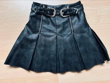 Mini rok faux Leather Topshop