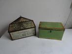 Schoenpoets trommel Glim en beschuit trommel, antiek, Verzamelen, Blikken, Ophalen of Verzenden, Gebruikt, Overige