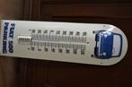 emaille thermometer bord Fiat 500, Ophalen of Verzenden, Zo goed als nieuw, Reclamebord