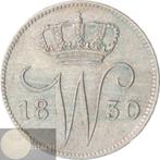 Nederland - 25 cent 1830 U Willem I - Zilver, Zilver, 25 cent, Ophalen of Verzenden, Koning Willem I